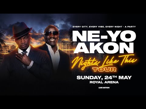 NE-YO & AKON indtager Royal Arena 24. maj med Nights Like This Tour 2026!