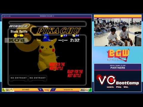 BGW21 SSBM - Okameed  (Pikachu) Vs. Tanzanyte, the Awakener (Fox,Ice's)  Smash Melee Winners Bracket