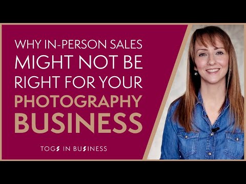 Why in-person sales might NOT be right for your photography business