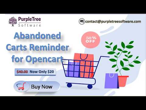 How Abandoned Cart Reminders Extension Work with Opencart Store?