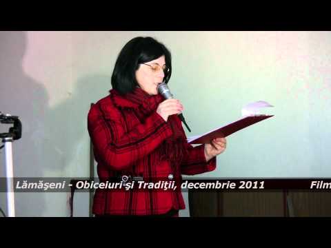 Lămăşeni dec. 2011 - prezentarea programului