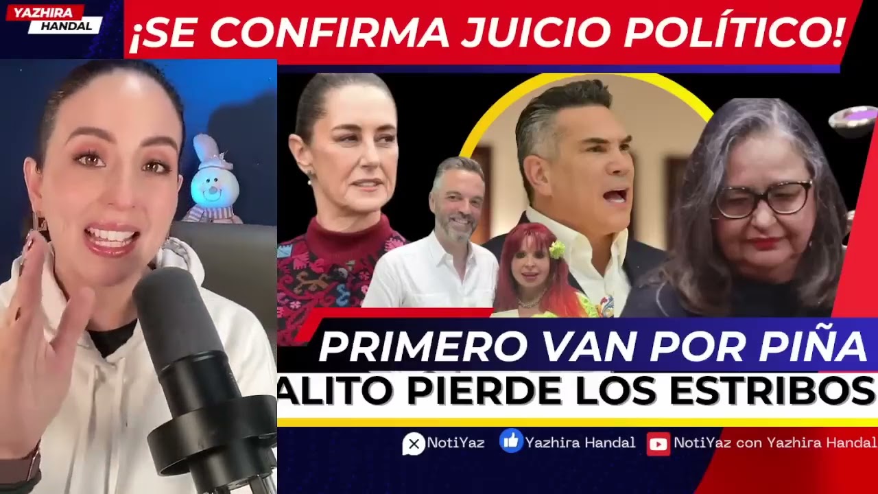 ¡AVANZA JUICIO POLÍTICO! PIÑA VA PRIMERO   ALITO PIERDE LOS ESTRIBOS EN VIVO, SE QUEDÓ SIN DIENTE