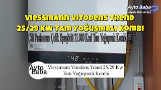 Viessmann Vitodens Trend 25/29 Kw 21.000 Kcal Tam Yoğuşmalı Kombi