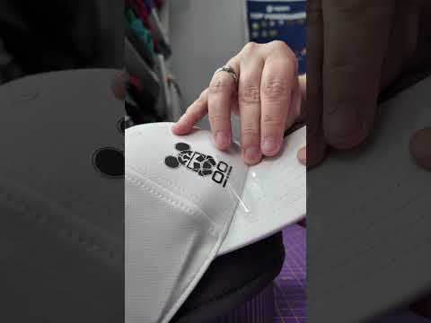 Making hat patches from UV DTF stickers with the eufyMake E1 UV Printer! #eufymake #uvprinting