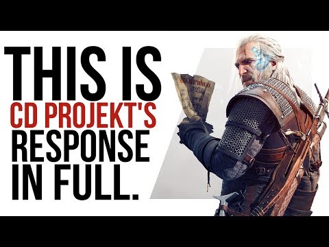 CD Projekt sent us a private response - here’s what it said