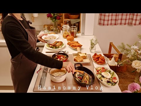 , title : 'SUB) 오늘은 뭘 먹을까 👀 집에서 만드는 색다른 집밥 요리ㅣ달라진 새해 주방 인테리어ㅣ고등어덮밥,자두닭볶음,땡초김밥,치아바타샌드위치,프렌치토스트ㅣ코웨이 노블 정수기ㅣVlog'