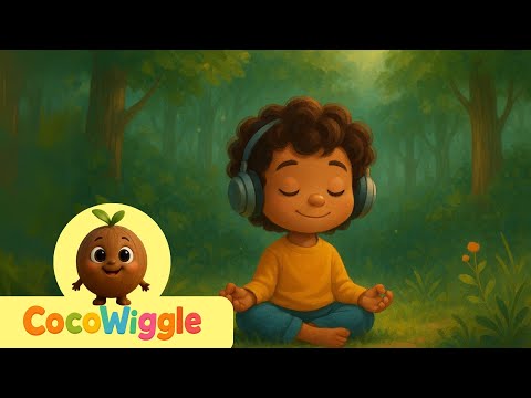 Calming Meditation Song for Kids 🧘‍♀️ | Mindfulness & Relaxation Music | CocoWiggle