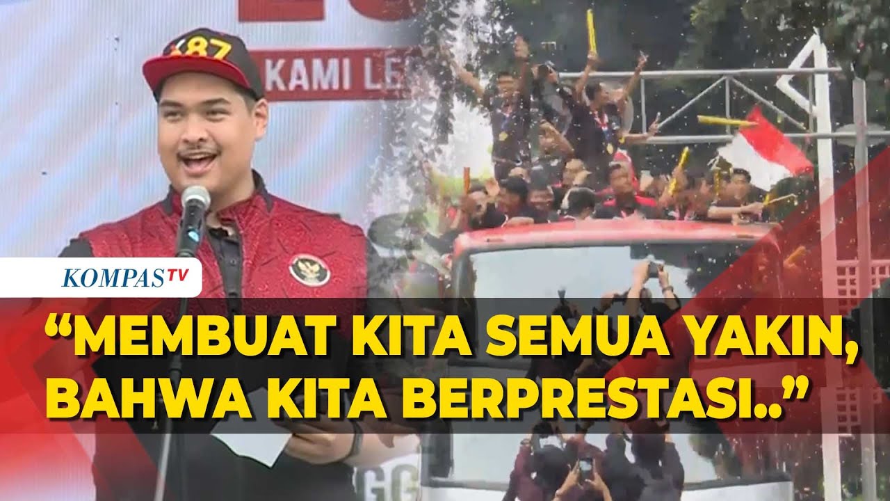 [FULL] Sambutan Menpora Lepas Arak-arakan Atlet SEA Games 2023