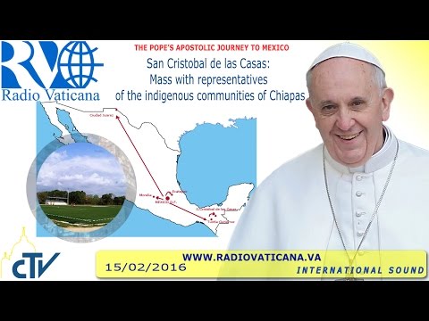 Misa del Papa en Chiapas 