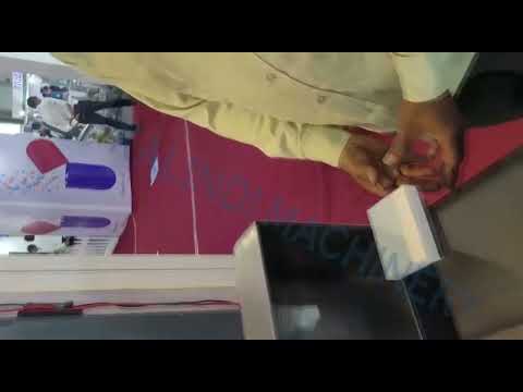 Inkjet Printer Conveyor Belt 16 Inch video by Kalindi Machinery