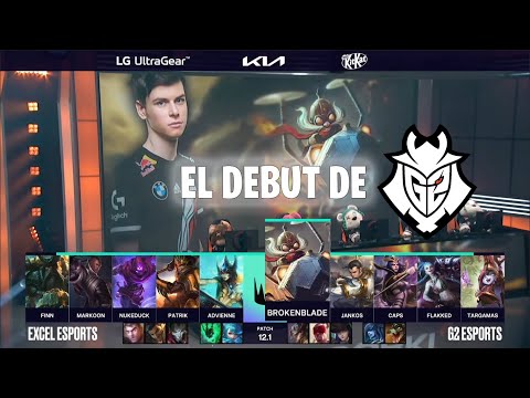 BROKEN BLADE PICKEA CORKI TOP EN EL DEBUT DEL NUEVO G2!!!! G2 VS XL LEC G3 W1