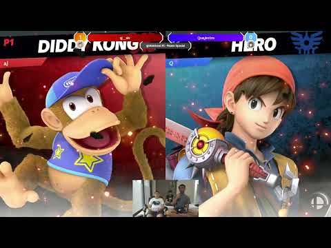 aj__siv (Diddy Kong) vs Quaylectra (Hero) - Ajvitational #5: Chuaan special - Winners Finals