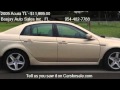 2005 Acura TL 5 Speed AT With Navigation Sys For Sale In H