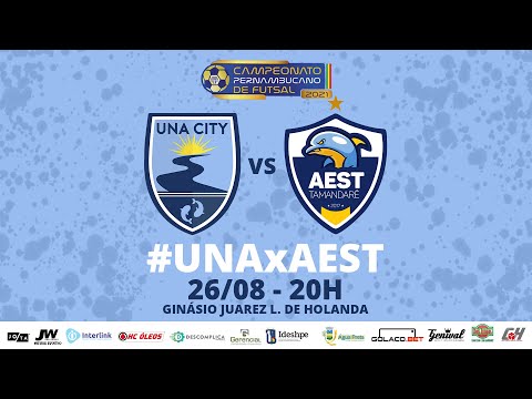 Pernambucano de Futsal 2021 - Una City x AEST Tamandaré - 1ª Rodada