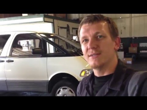 Toyota Previa ignition timing check