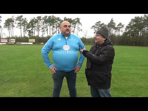 Prezes Stali Mariusz Sierko po meczu Alfa Jaromirowice 0-5 Stal Jasień (02.04.2023)