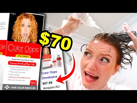 I SPENT $70 ON COLOR OOPS HAIR COLOR REMOVER!!!! Was it worth it?!?!