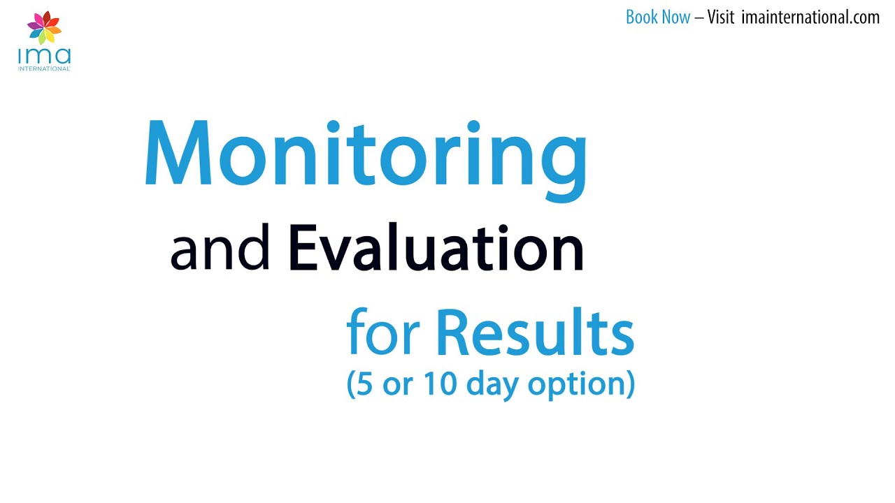 The benefits of our Monitoring and Evaluation for Results training