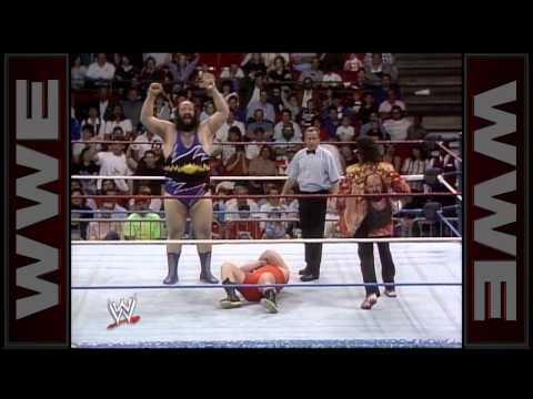 A mystery man attacks Earthquake: Superstars, March 23, 1991