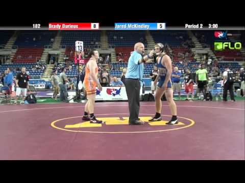 Cadet 182 - Brady Durieux (Ohio) vs. Jared McKindley (Missouri)