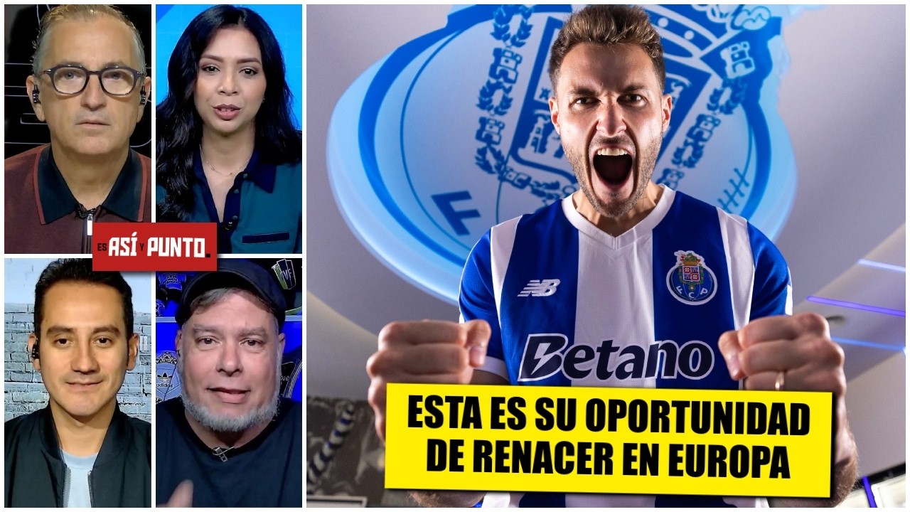 SANTIAGO GIMENEZ YA NO TIENE EXCUSAS en el PORTO y tiene que HINCHARSE DE GOLES | Es Así y Punto