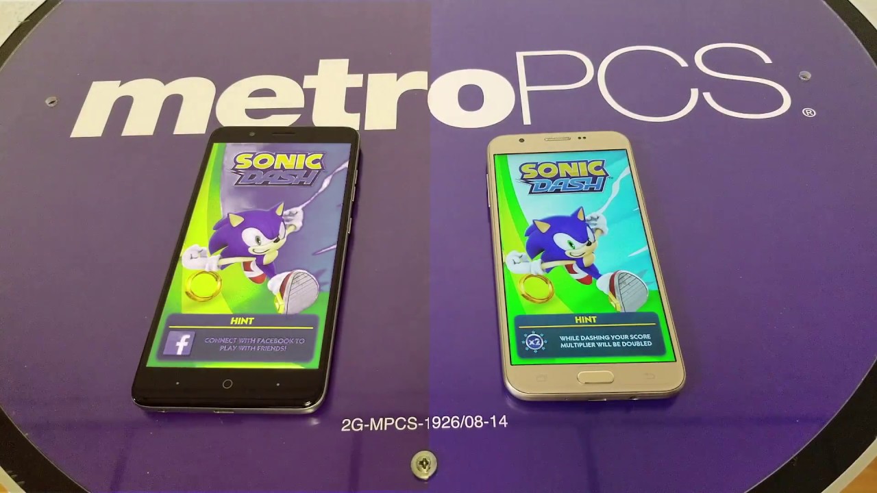 Samsung Galaxy J7 Prime VS ZTE Blade ZMAX Speed Test For metroPCS
