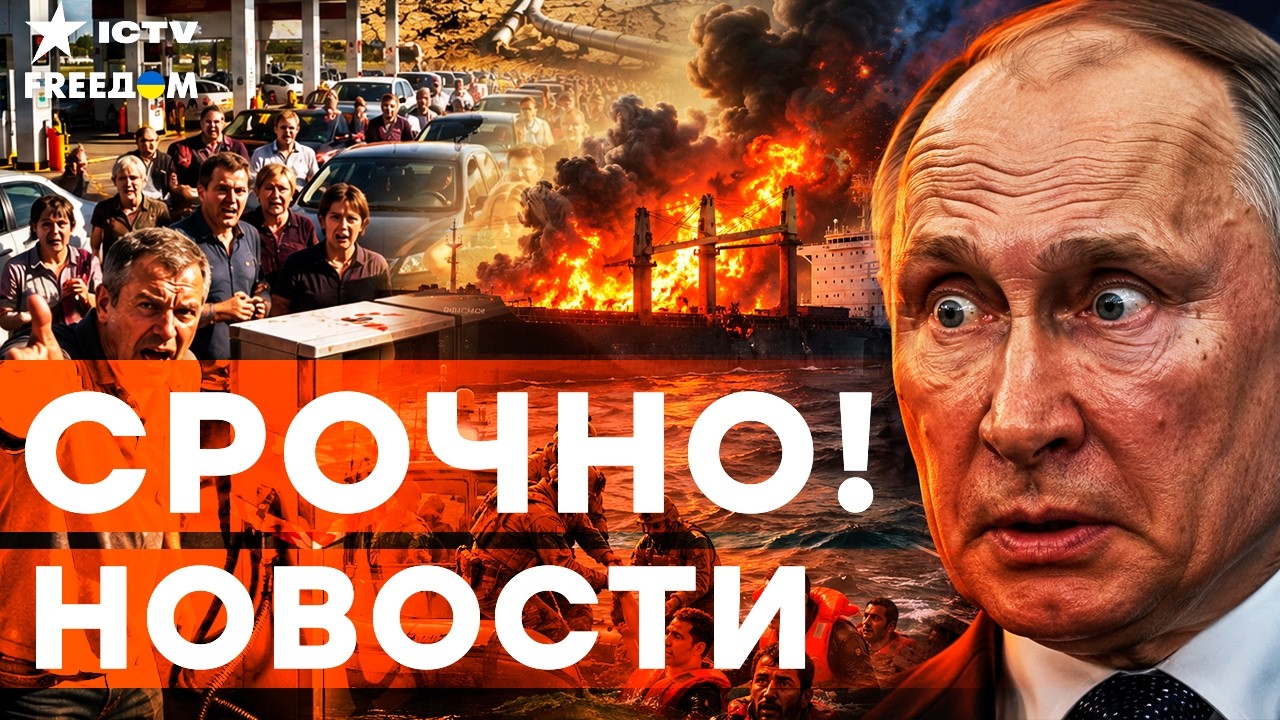 ЖЕСТЬ В ЧЕРНОМ МОРЕ! Россия атаковала турецкое судно. Экономика Кремля задых