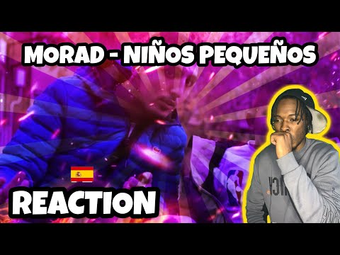 AMERICAN REACTS TO SPANISH DRILL RAP! MORAD - NIÑOS PEQUEÑOS (VIDEO OFICIAL)