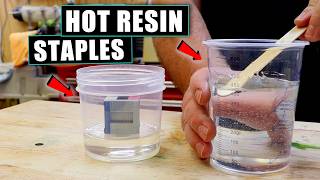 What Happens To STAPLES In HOT Resin?