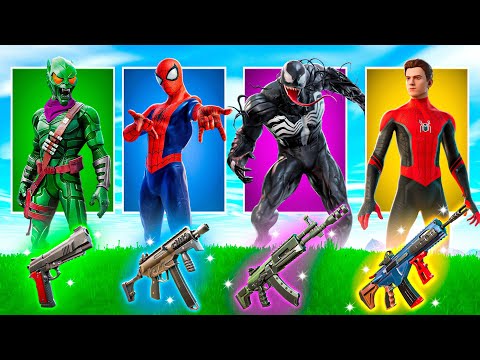 LA RANDOM SKIN CHALLENGE DI SPIDERMAN SU FORTNITE!