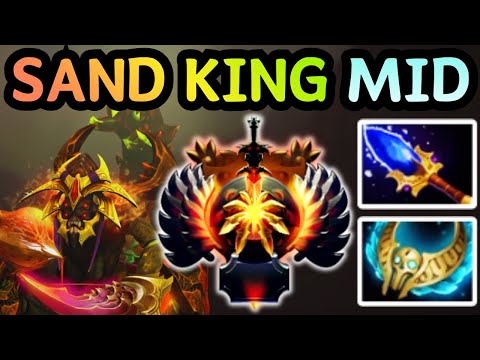 🔥 SAND KING MID — PURE MAGIC DAMAGE WITH ZERO COUNTERPLAY | DOTA 2 GAMEPLAY 🔥
