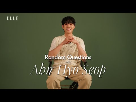 Ahn Hyo Seop On His Secret Talent and Most Impressive Meal He Can Cook | Random Questions