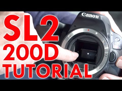 Canon EOS Rebel SL2/200D Tutorial