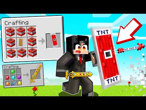 Insane OP Shields and Swords in Minecraft - Clyde Charge
