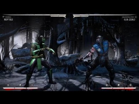 Mortal Kombat X - Reptile (Nimble) combos I like doing. Sorry for the background sound