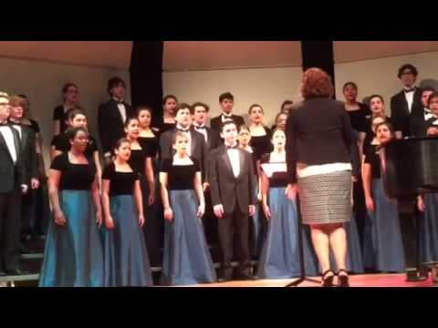 Reagan Singers singing Tap Tap Sydney Guillaume