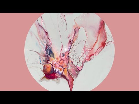 SIMPLISTIC SINGLE STEM - Niki D inspired piece - Sheleeart Bloom Blow Out | Acrylic Pours