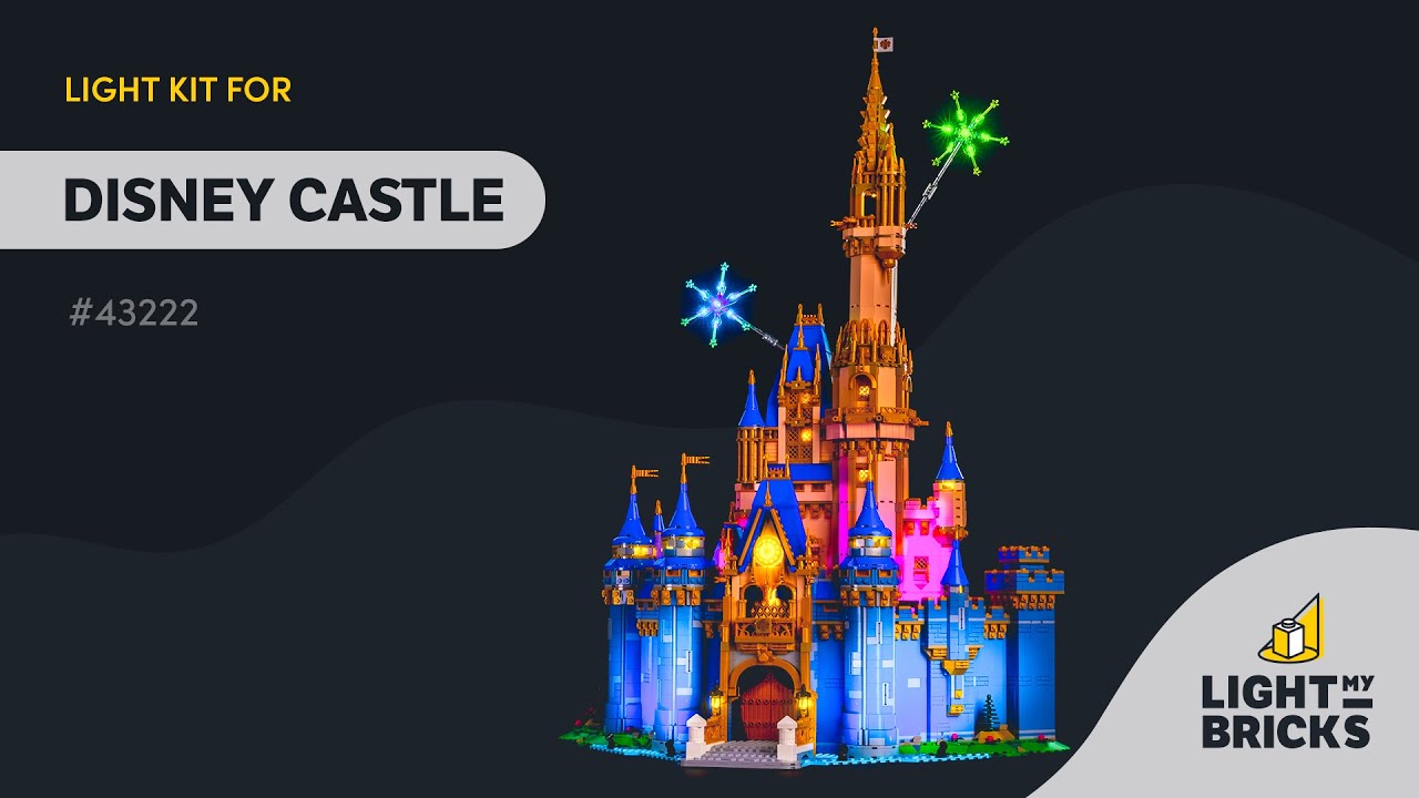 Light My Bricks Lumières-LED pour LEGO® Château Disney 43222