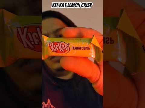 kit Kat Lemon Crisp Taste Test