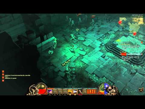 Diablo 3 - Demon Hunter Short Footage [Closed Beta Test]