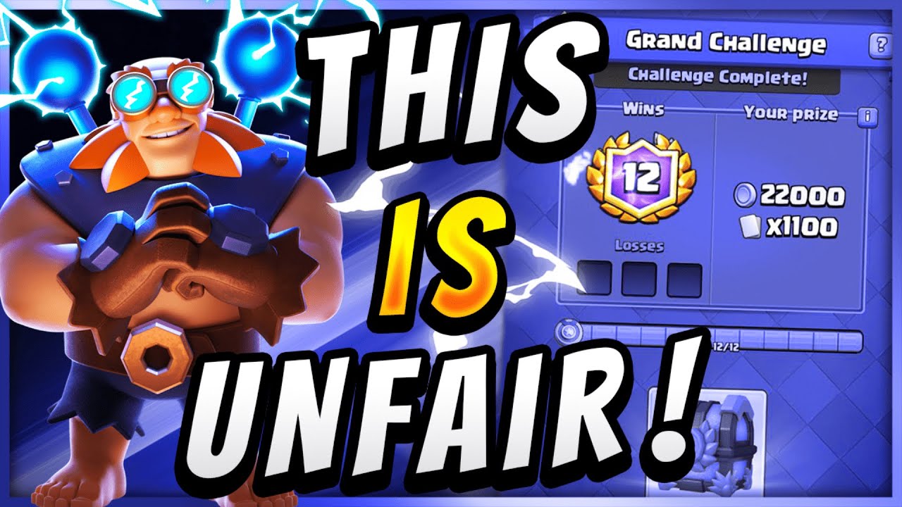 BEST BALLOON DECK EVER! 12 Win Mega Knight Balloon Deck for Grand