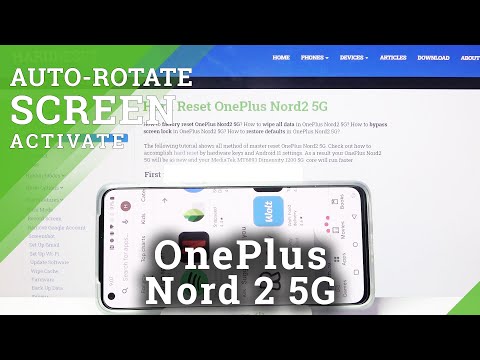 How to Turn Off Screen Rotation on OnePlus Nord 2 – Disable Rotate Screen