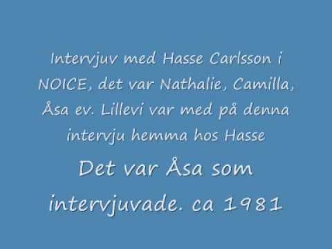 intervjuv med Hasse Carlsson i Noice