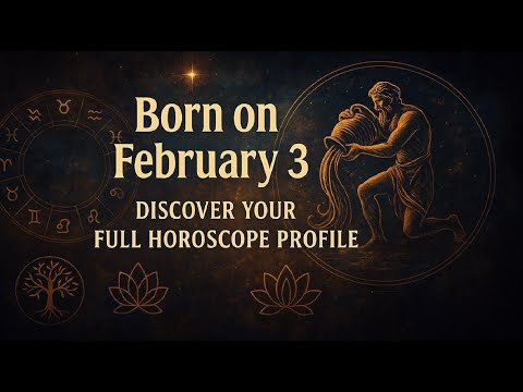 Born on February 3? Discover Your Full Horoscope Profile: Zodiac, Druid, Vedic, Numerology & More!