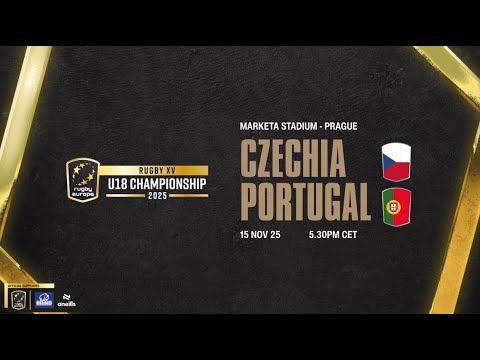CZECHIA vs PORTUGAL - RUGBY EUROPE U18 CHAMPIONSHIP 2025