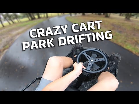 Park Drifting with the Razor Crazy Cart