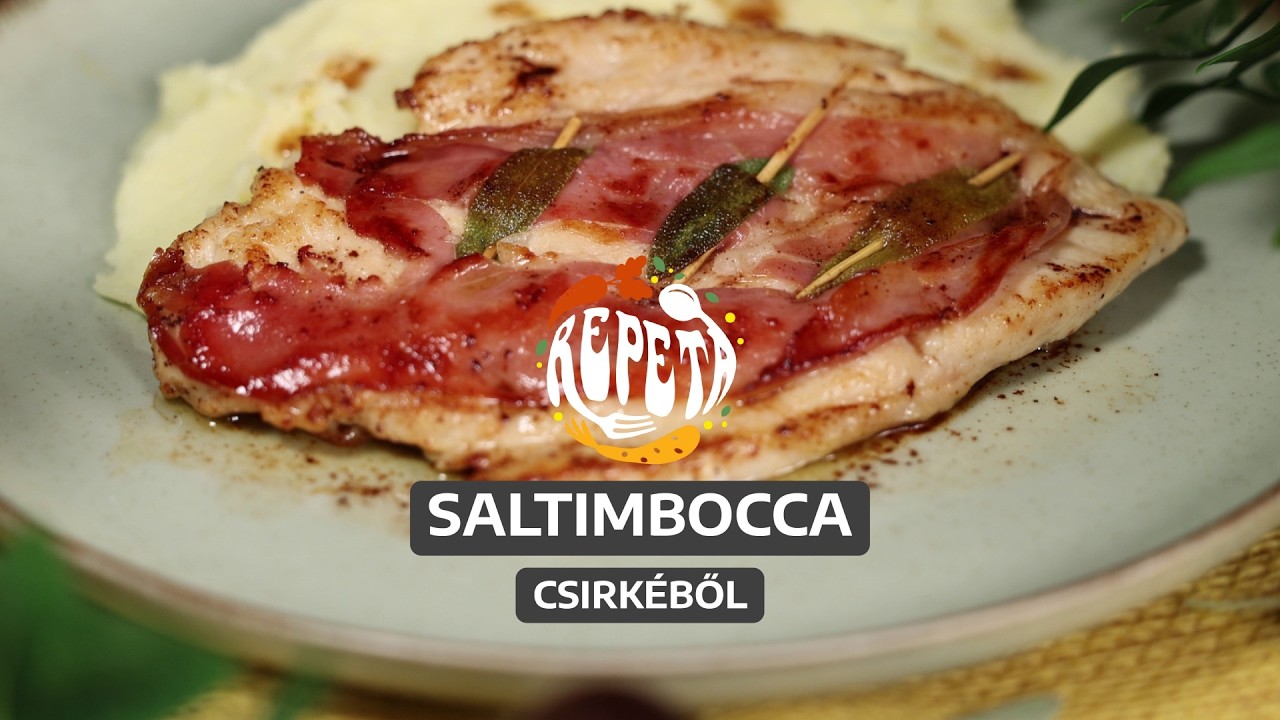 Saltimbocca csirkéből | Repeta
