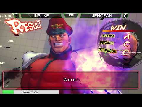 USF4 FT5 - Jinsuke (Bison) Vs Jehosan (E.Ryu)