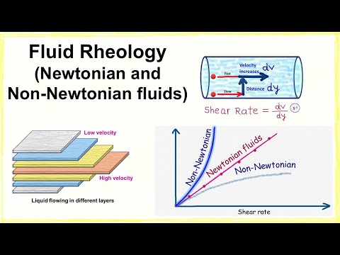 Fluid Rheology (Newtonian and Non-Newtonian liquids)
