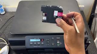 How to refill cartridge of Brother printer